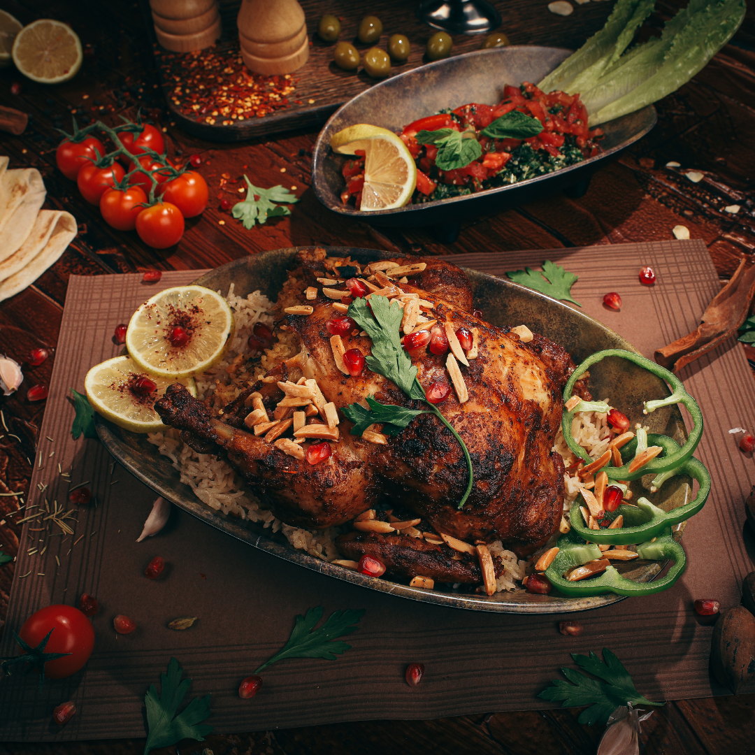 Boss Stuffed Chicken - Whole Chicken with Crawfish