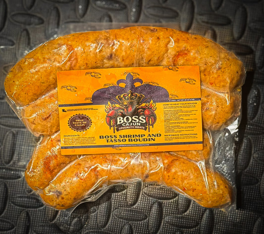 BOSS BOUDIN SHRIMP & TASSO